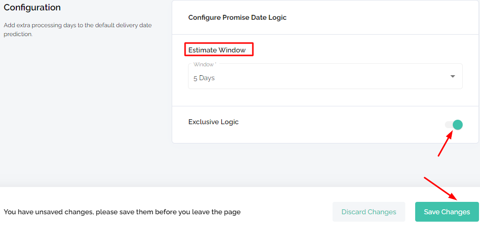 How to Configure Estimated Delivery Date? 